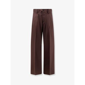 Laneus Men Cotton Blend Trousers